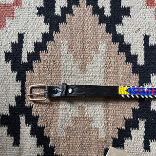 Beaded Thunder Bird Belt - Sizes 26” - 32”