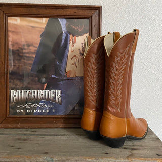 Tall Brown Cowboy Boots - Women’s 10