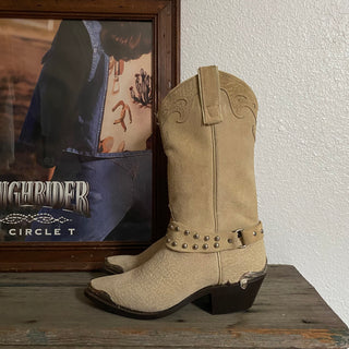 Suede Cowboy Boots - Women’s 5.5