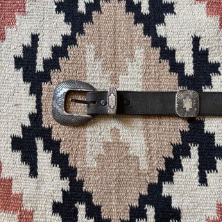 Nocona Geometric Concho Belt - 25” - 28”