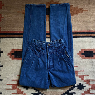 Vintage Navy Blue Rockies 23 inch waist for Women