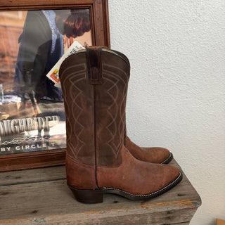 Brown Rodeo Texas Cowboy Boots - Men’s 9.5 D / Women’s 11