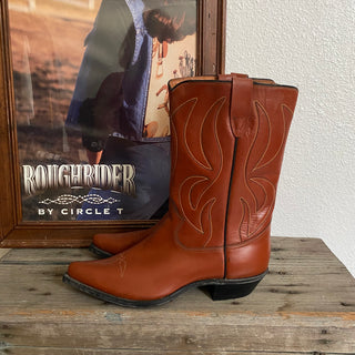 Brown Texas Cowboy Boots - Men’s 10.5 / Women’s 12