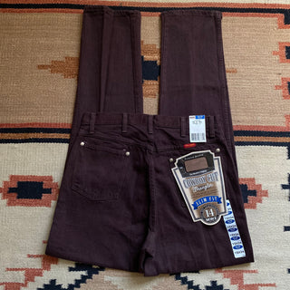 Rare Brown Wranglers 33”