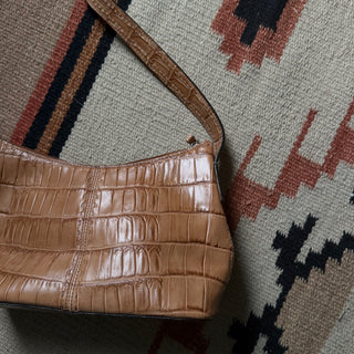 Vintage Embossed Leather Bag