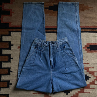 Vintage Baby Blue Silverlake Wranglers 25 inch waist for Women