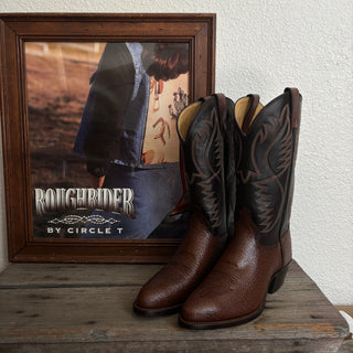 Brown Bullhide Cowboy Boots - Men’s 8 / Women’s 9.5