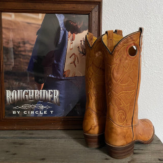 Brown Texas Cowboy Boots - Men’s 8 / Women’s 9.5