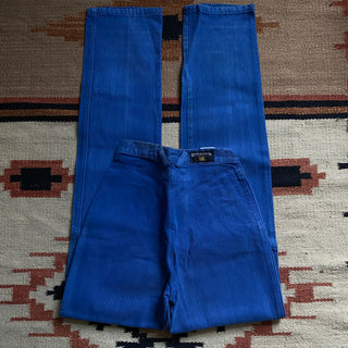 Vintage Striped Sky Blue Rockies 24 inch waist for Women