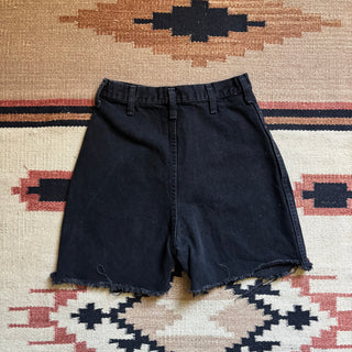Black Silverlake Jean Shorts - 25”