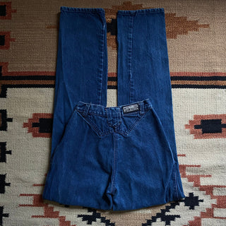 Vintage Navy Blue Rockies 23 inch waist for Women