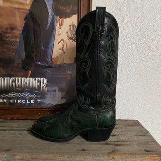 Dan Post Lizard Cowboy Boots - Women's 5.5