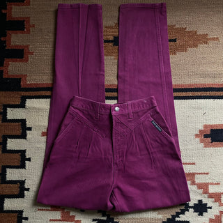 Vintage Purple Cowgirl Rockies 29 inch waist for Women