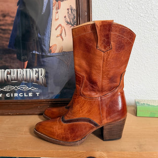 Cowgirl Leather Boots - Women’s 7.5