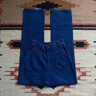 Vintage Darkwash Bareback Jeans 26 inch waist for Women