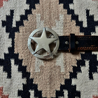 Lone Star Leather Belt - 30” - 33”
