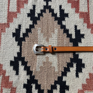 Brown Concho Belt - Sizes 25” - 28”