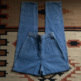 Vintage Baby Blue Silverlake Wranglers 25 inch waist for Women