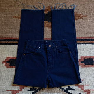Vintage Navy Blue Wranglers 25 inch waist for Women