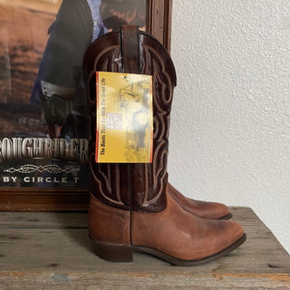 Brown Texas Cowboy Boots - Women’s 8 & 8.5