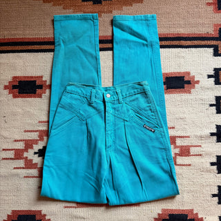 Vintage Faded Turquoise Stoney River Jeans 27 inch waist for Women