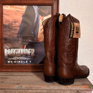 Vintage Dan Post New Mexico Cowboy Boots, Men’s 11 / Women’s 12.5