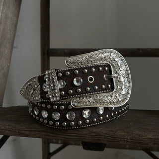Bling Cowboy Belt - Sizes 35” - 38”