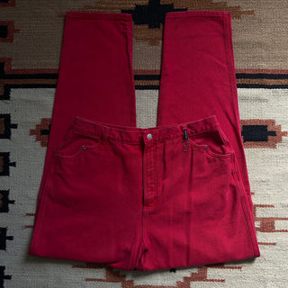 Vintage Red Red Rockies 36 inch waist