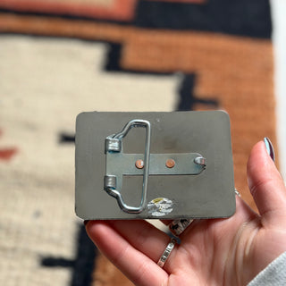 Vintage Bull Belt Buckle for Women