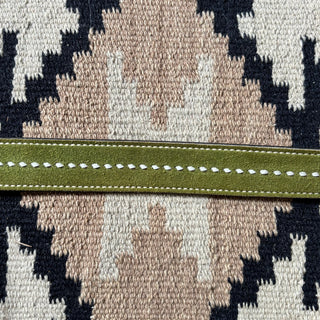 Green Suede Belt - Sizes 35” - 37”