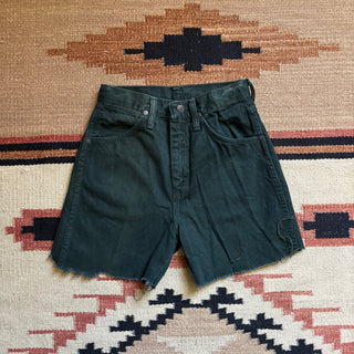 Green Wrangler Cutoffs - 25”