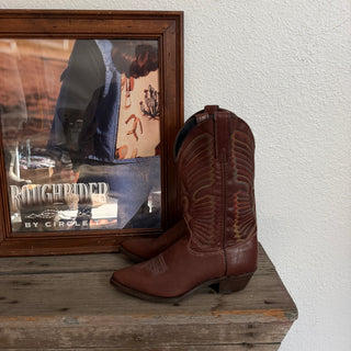 Brown Thunderbird Cowboy Boots - Women’s 7.5