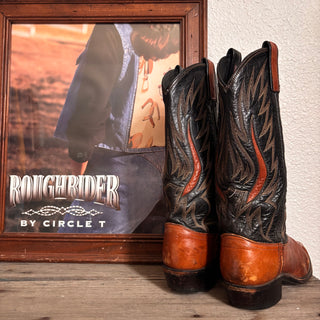 Vintage Dan Post Rancher Grandpa Cowboy Boots, Women’s 6