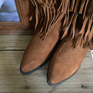Smoky Mountain Fringe Cowboy Boots - Women’s 6 & 7