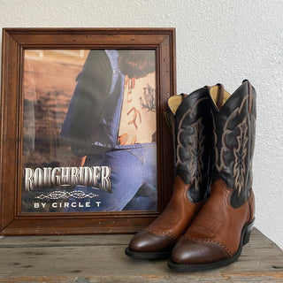 Brown Texas Cowboy Boots - Men’s 9 / Women’s 10.5