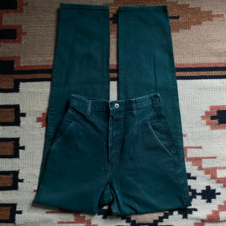 Vintage Forest Green Wranglers 26 inch waist for Women