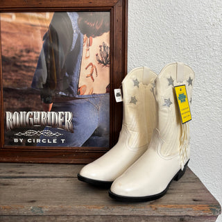 Texas Star Cowboy Boots - Youth 7 / Women’s 8.5