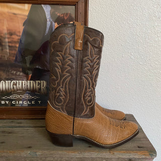 Brown Texas Cowboy Boots - Men’s 13