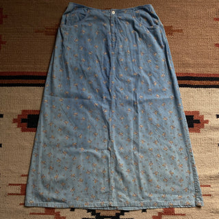 Vintage Horseshoe Shirt & Skirt Set for Women