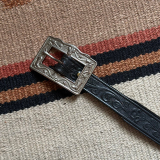 1950s Cowgirl Bull Belt, Small for Women