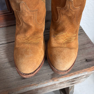 Vintage Acme Flower Power Cowboy Boots, Women’s 7