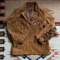 Cowboy Fringe Suede Jacket - Large