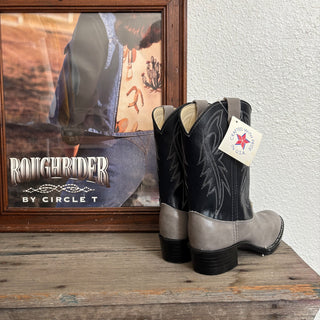 Pacific Bronco Cowboy Boots - Youth 5 D / Women’s 6.5