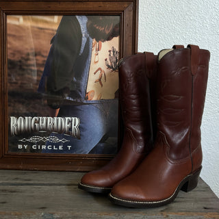 Brown Texas Cowboy Boots - Men’s 8 / Women’s 9.5