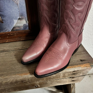 Pink Cowboy Boots - Women’s 6