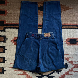 Vintage Blue Panhandle Slims 25 inch waist for Women