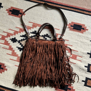 Bejeweled Fringe Purse