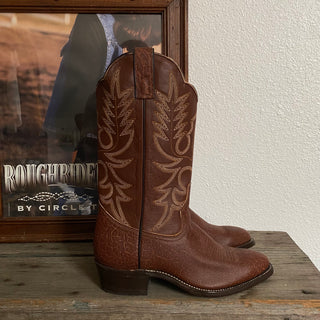 Brown Bullhide Cowboy Boots - Men’s 9 / Women’s 10.5