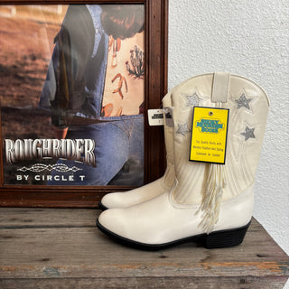 Texas Star Cowboy Boots - Youth 7 / Women’s 8.5