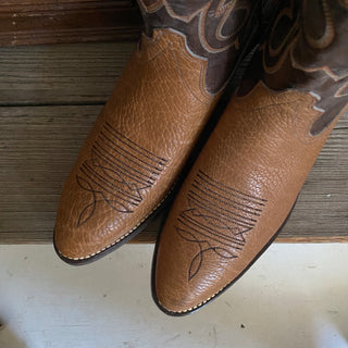Brown Texas Cowboy Boots - Men’s 13